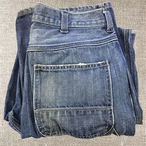 Old Navy Vintage Painter's Jeans Size 32 Straight Fit Blue Pre-owned